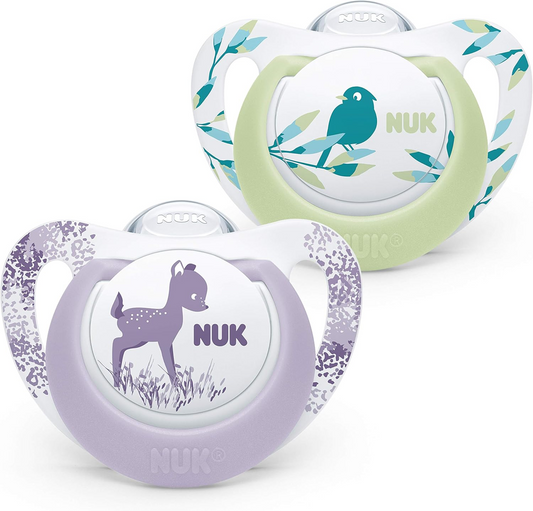 NUK Genius cumlík na upokojenie x2 18-36 mes.