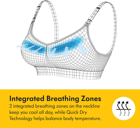 MEDELA KEEP COOL sujetador de lactancia ultrasuave sin costuras XXL