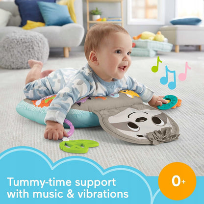 FISHER-PRICE cuscino per il gioco a pancia in giù BRADIPO vibrazioni + musica