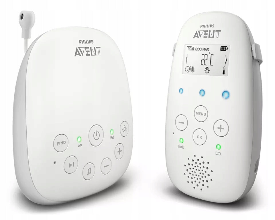 PHILIPS AVENT SCD713/26 audio babyfoon DECT Smart ECO