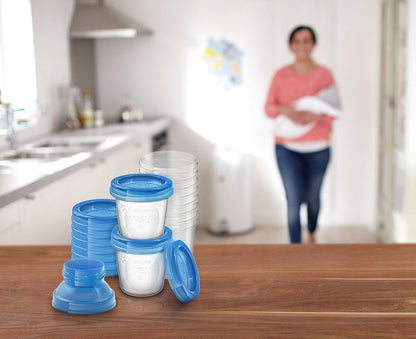 PHILIPS AVENT δοχεία φύλαξης τροφής x10 + αντάπτορες