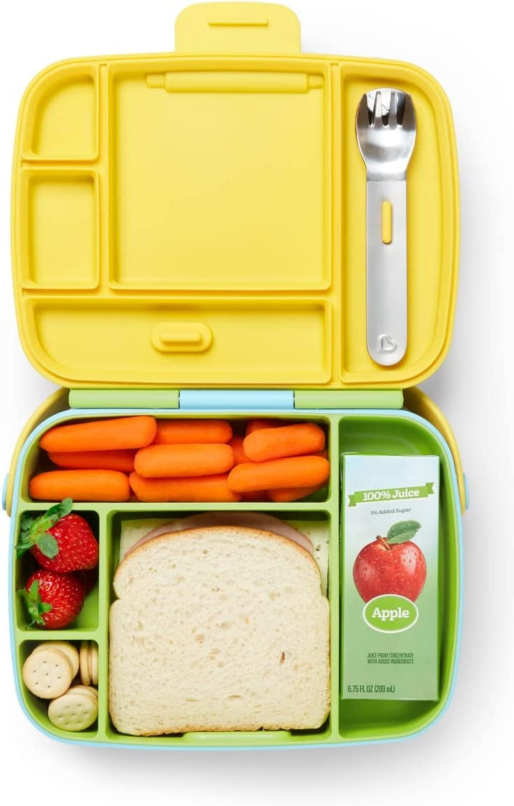 MUNCHKIN Bento Box śniadaniówka + sztućce