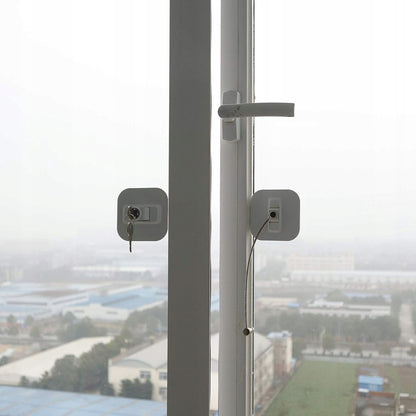 CHILD SAFETY LOCK beveiliging voor kasten en lades 19 cm + 2 sleutels
