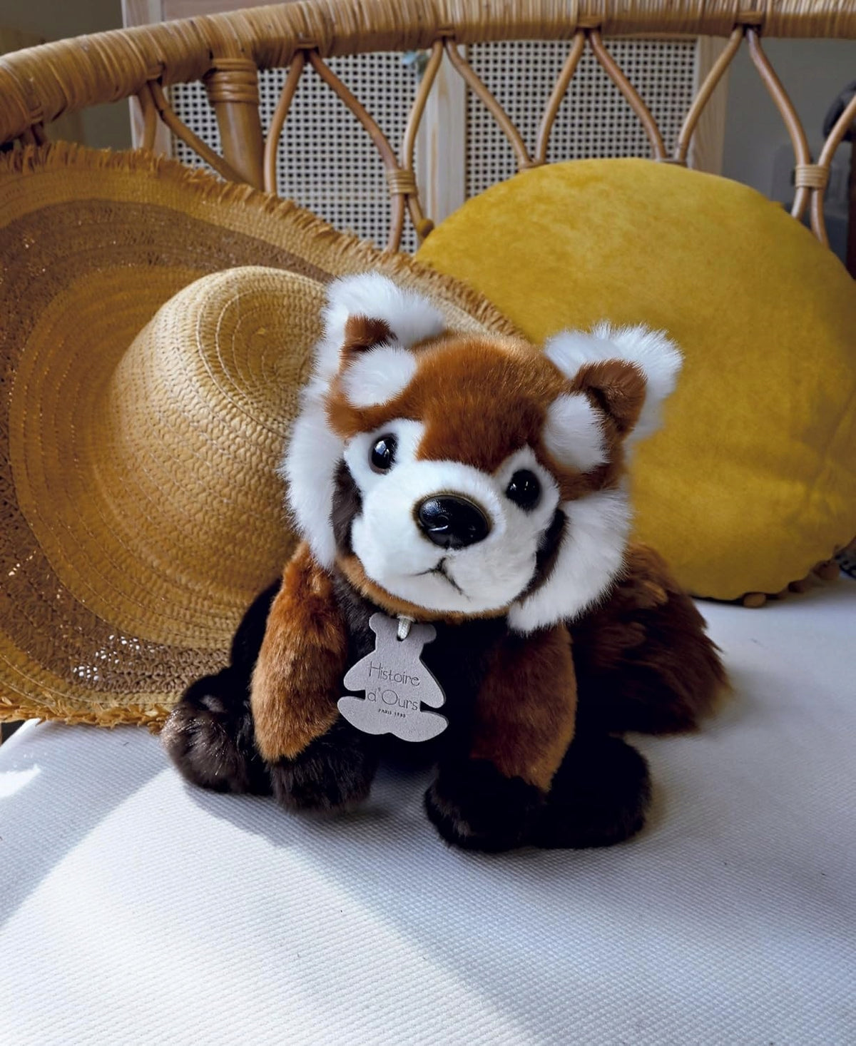 HISTOIRE d'OURS cuddly red pandas