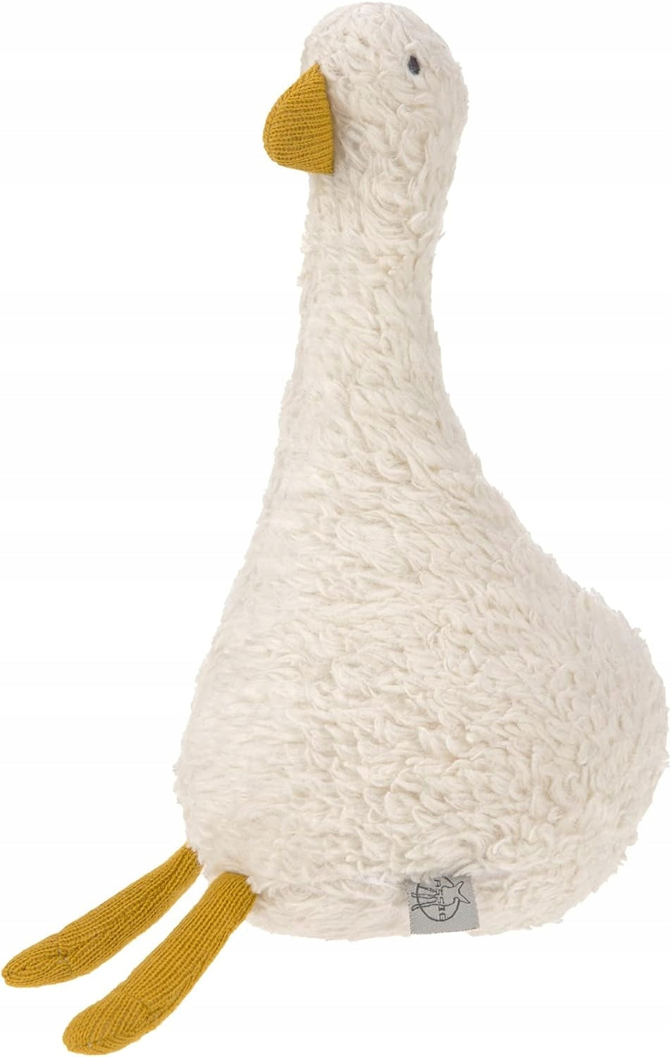 LASSIG Tiny Farmer Gans digitale muziekdoosknuffel met Bluetooth-luidspreker, 22 cm