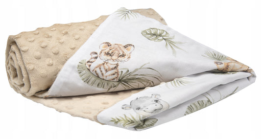 MEDIPARTNERS Babydecke Kuscheldecke 75x100 MINKY