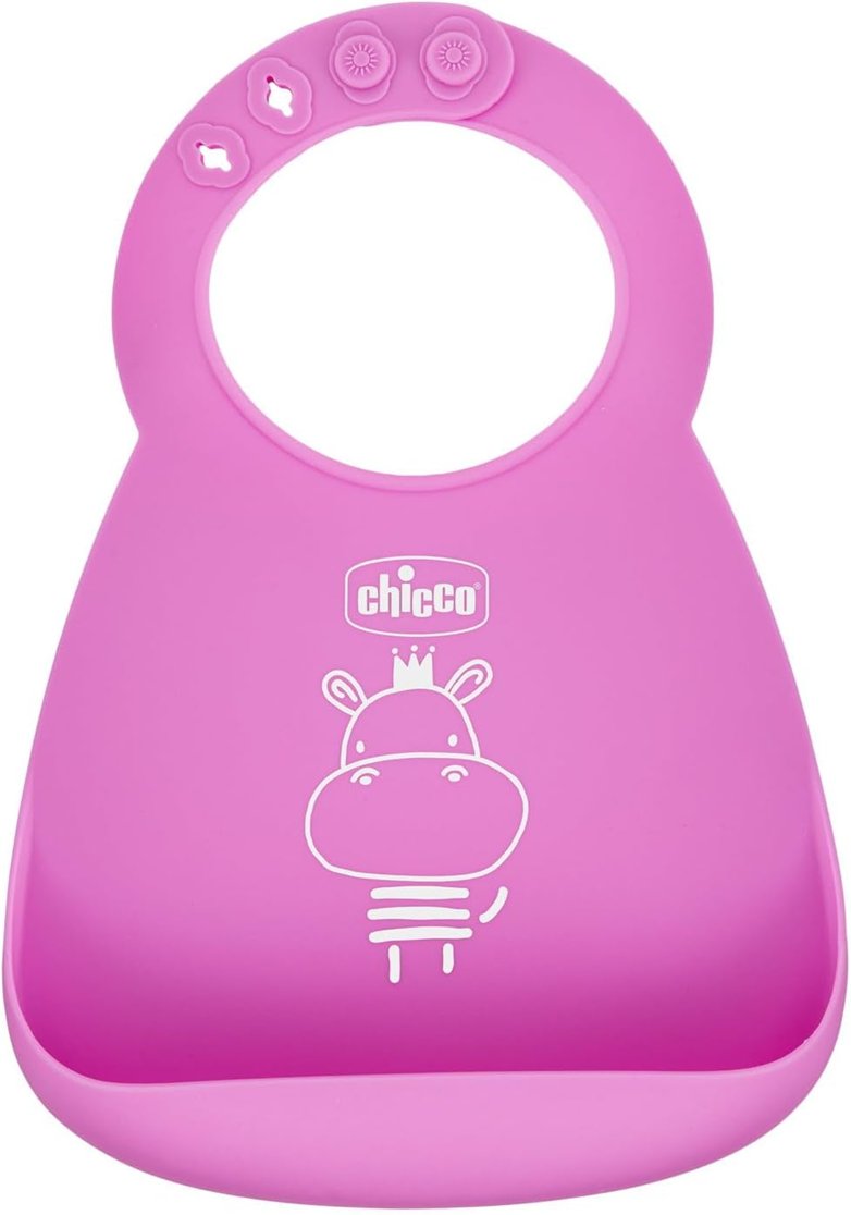 CHICCO EASY START szett tapadókorongos tálka, kanál, előke 6 hónap+