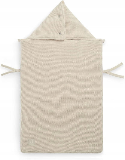 JOLLEIN couverture d’emmaillotage pour siège auto avec harnais 3 et 5 points