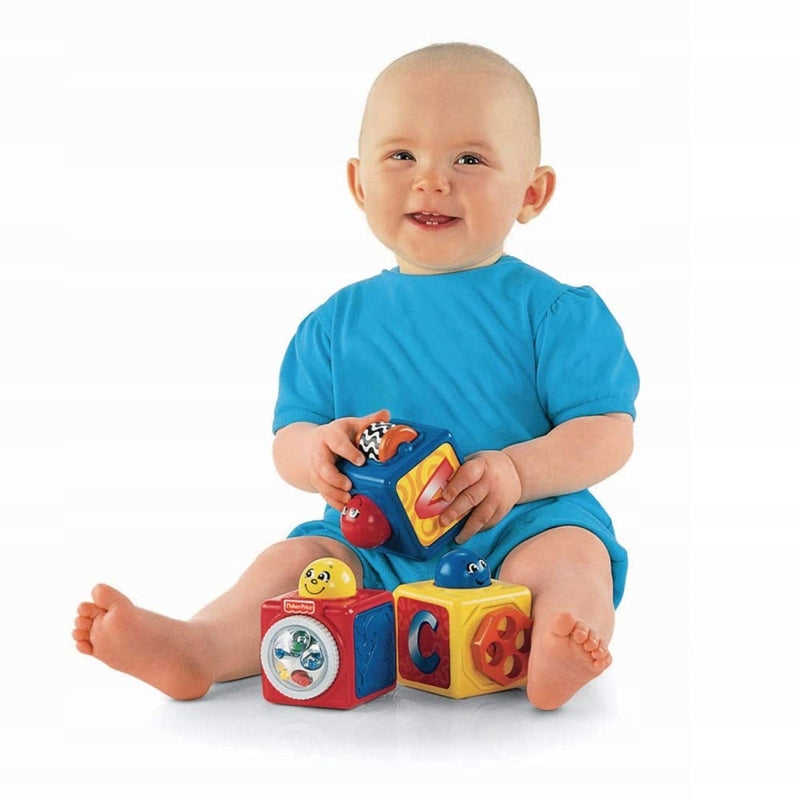 FISHER-PRICE DHW15 blocs interactifs avec animaux 6 m+