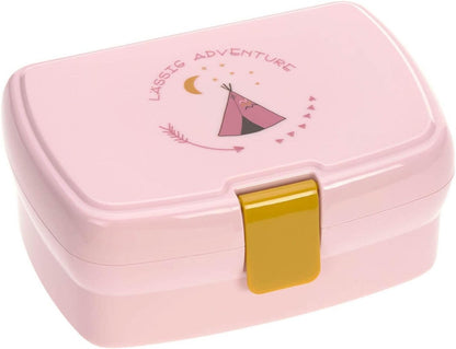 LASSIG lunchtrommel met uitneembaar snackbakje 460 ml TIPI