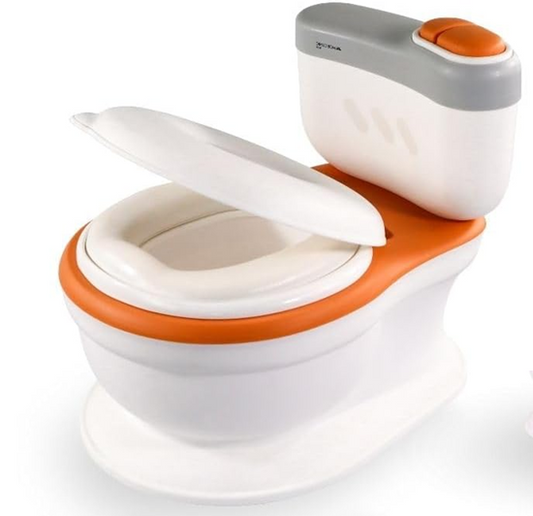 SUPERBE BEBE potje met scheidingswand voor toiletpapier + GELUID
