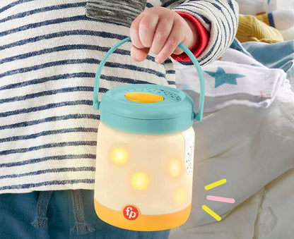 FISHER-PRICE peluche calmante suoni proiettore luce con lucciole