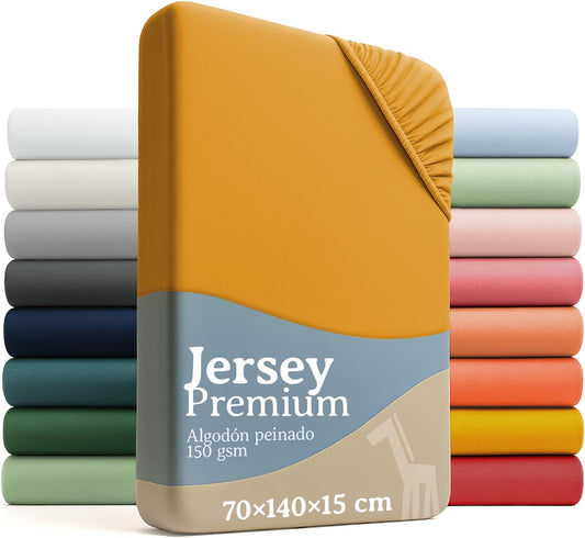 LALENI hoeslaken met elastiek 60/120 70/140 x2 stuks