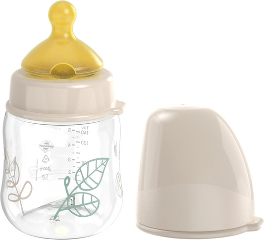 NIP Cherry Green fles met latex speen maat S 150 ml