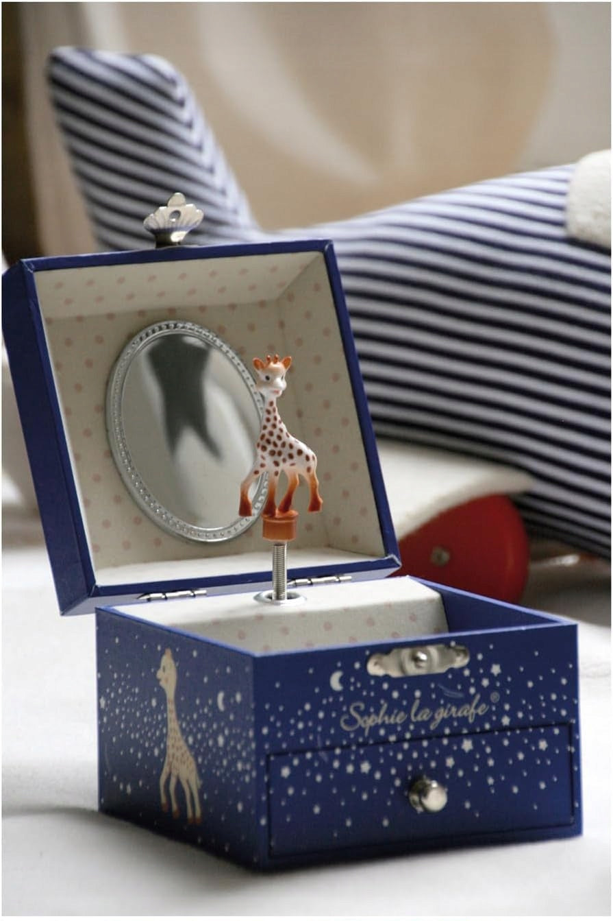 TROUSSELIER opschroefbare glow-in-the-dark muziekdoos SOPHIE LA GIRAFE