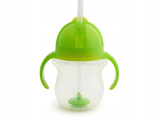 MUNCHKIN Tip&Sipdrip cup with weighted straw (ala b.box)age 6 m +capacity 207mlmaterial silicone