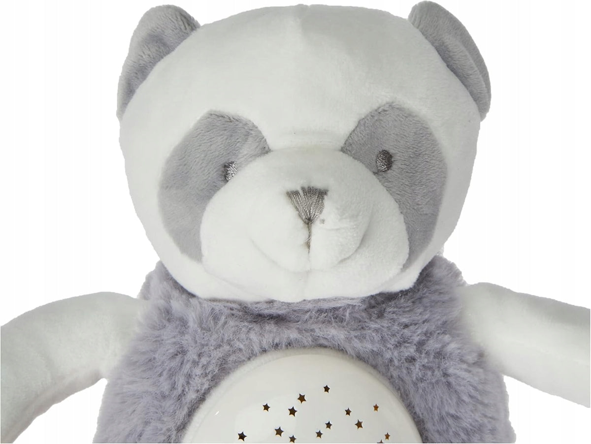 DOUDOU et COMPAGNIE knuffel projector met melodie PANDA 25 cm