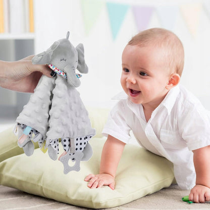 VICLOON comforter knuffeldeken OLIFANT 26 x 26 cm