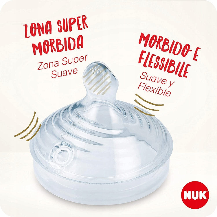 NUK Perfect Start Nature Sense 0-18 üvegek és kiegészítők szett