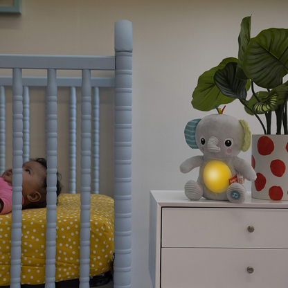 BRIGHT STARTS Hug-a-bye-Baby interactive elephant