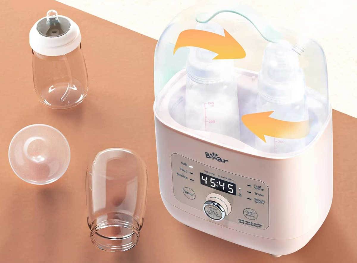 BEAR 6in1 verwarming, ontdooien, op temperatuur houden, steriliseren