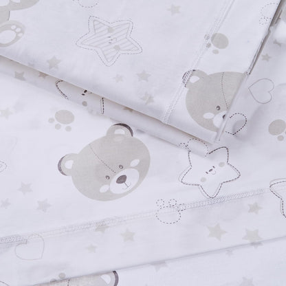 ITALBABY 3-delig beddengoed set 115X175 / 40X60 / 60X130