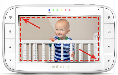 MOTOROLA MBP55 op afstand bedienbare digitale babyfoon 5" FHSS