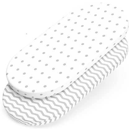 MIMADU Spannbetttuch x2 35x75 cm