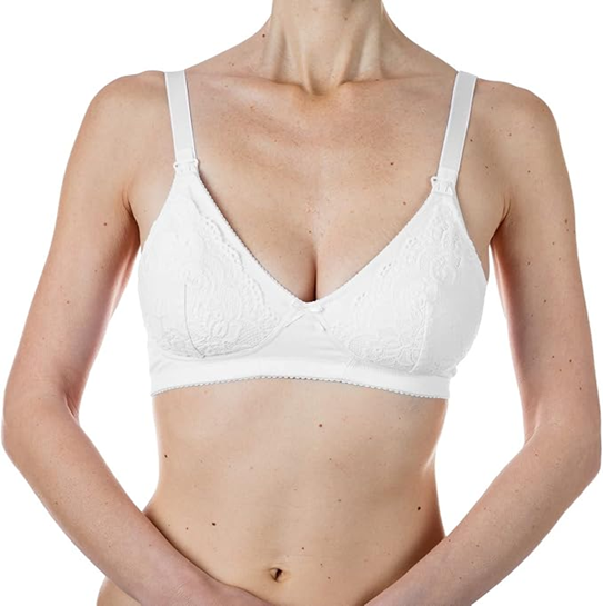 CHICCO nursing bra with decorative lace