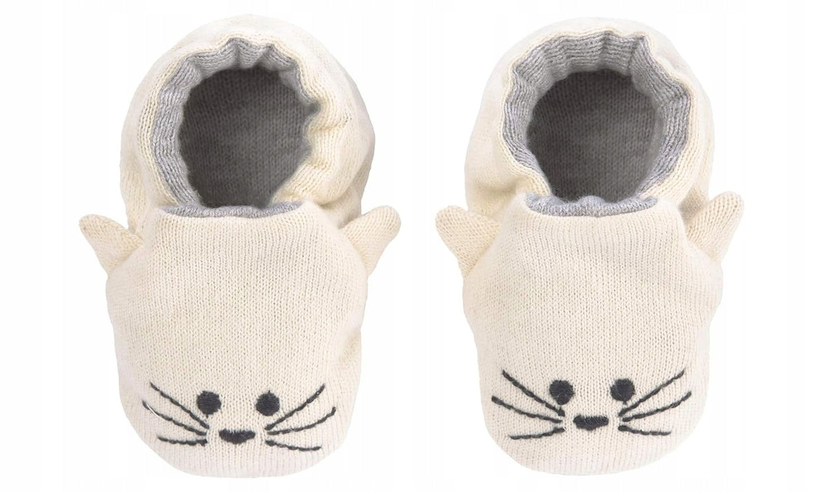 LASSIG Litle Chums Cat BABY BOOTS din bumbac organic + sac