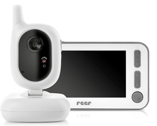 REER BabyCam L baby monitor elettronico digitale video 4,3" TFT FHSS