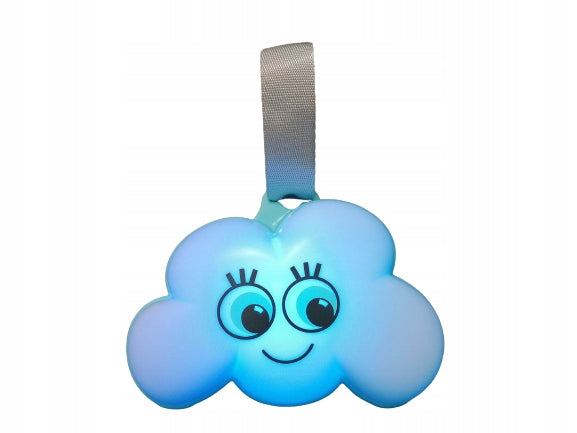 BADABULLE Nachtlicht 6 Farben Geräusche Timer WOLKE