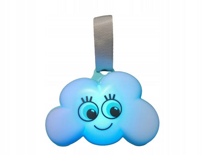 BADABULLE Nachtlicht 6 Farben Geräusche Timer WOLKE