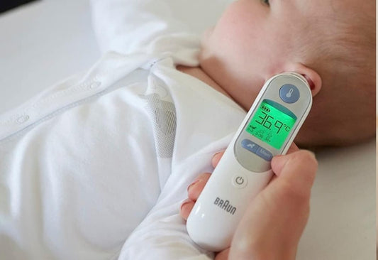 BRAUN ThermoScan 7 nauwkeurig oorthermometer + 21 beschermkapjes