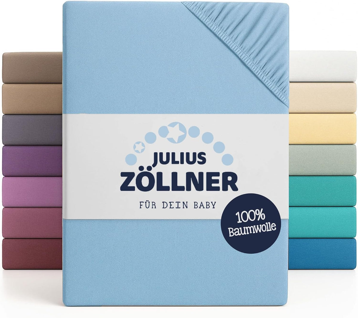 JULIUS ZOLLNER hoeslaken met elastiek 70x140 60x120 x2