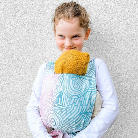 HOPPEDIZ portabebés suave para muñecas y peluches