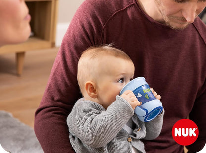 NUK Mini Magic Cup gobelet anti-fuite lumineux dans le noir à 360° 160 ml 6 m+