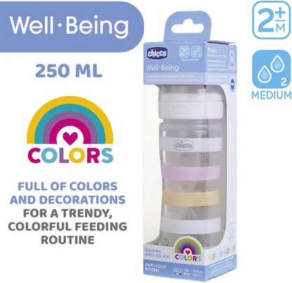 CHICCO biberon Well Being 2m+ 250ml