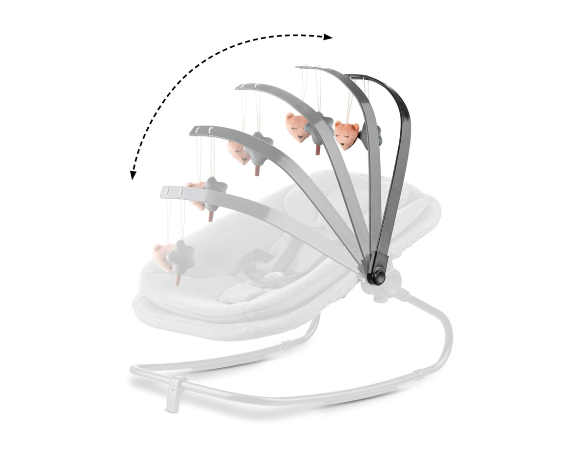 HAUCK boog met speelgoed voor de schommelstoel HIGHCHAIR BOUNCER