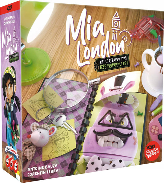 SCORPION MASQUE jeu de société pour 4 personnes MIA LONDON version française