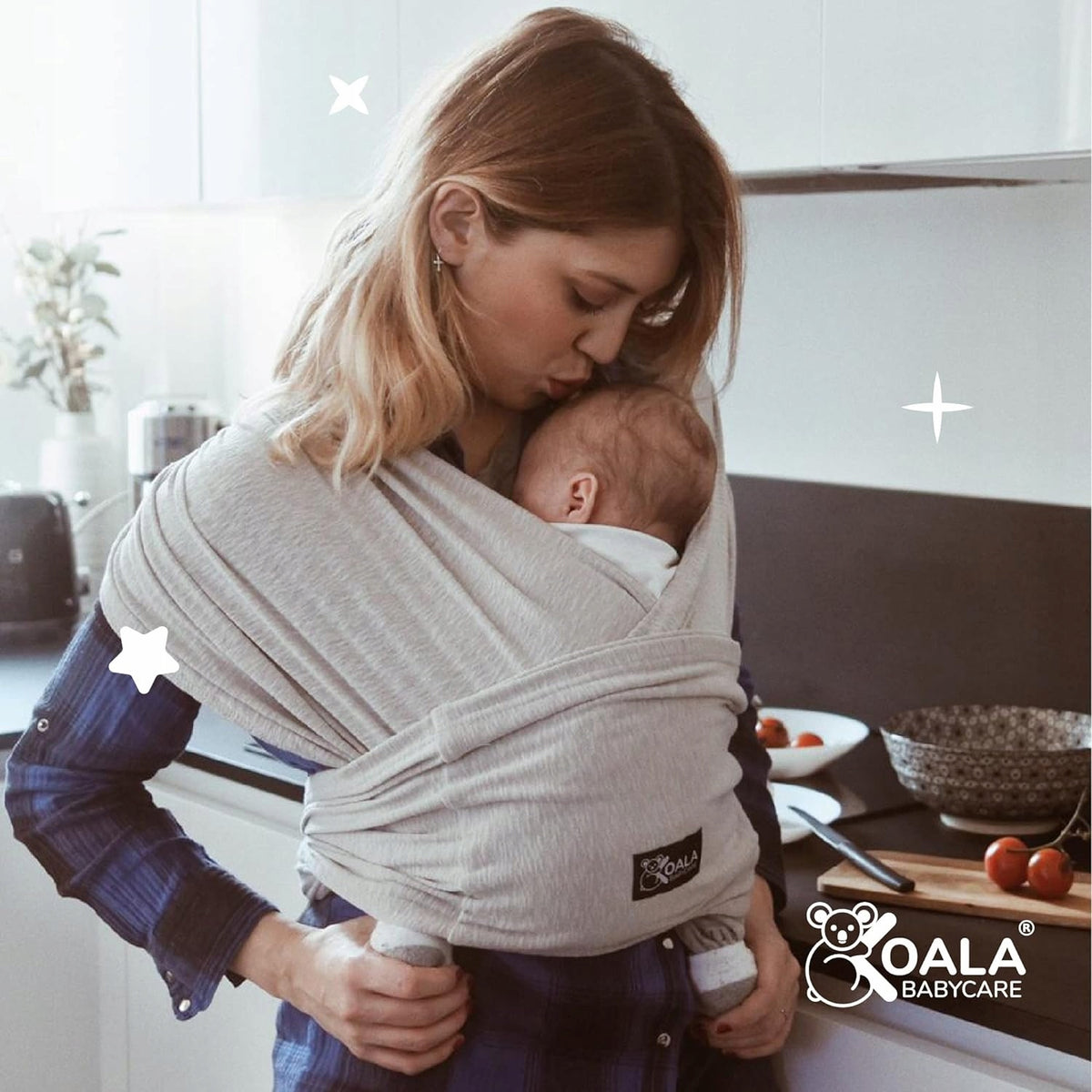 KOALA BABYCARE 2-in-1 Babytragetuch