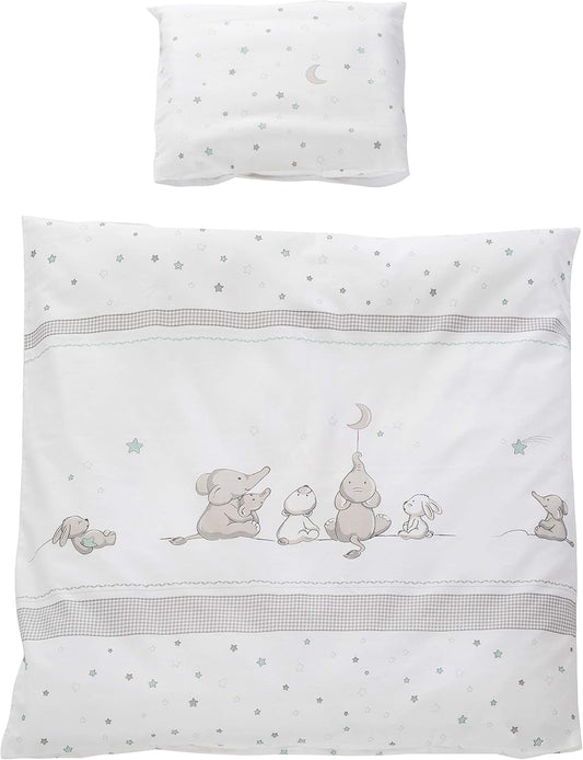 ROBA 2-delig beddengoedset MAGIE VAN STERREN 80x80 / 40x35