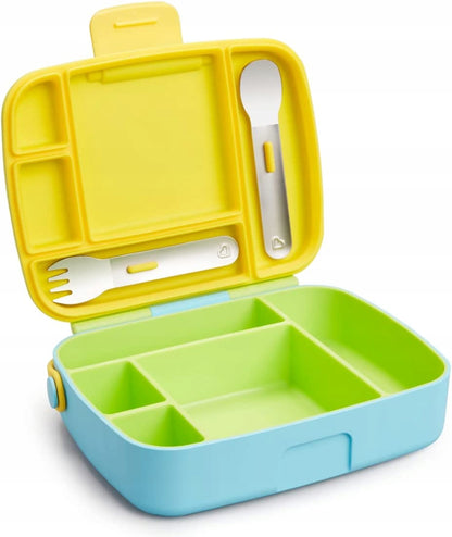 MUNCHKIN Bento Box śniadaniówka + sztućce