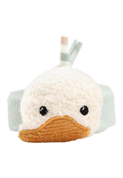 STERNTALER miękka bransoletka na nadgarstek z grzechotką kaczka EDDA LOU