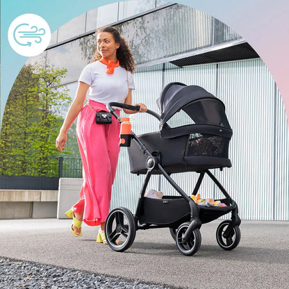 KINDERKRAFT reiswieg voor kinderwagen NEA UPF50+ compact