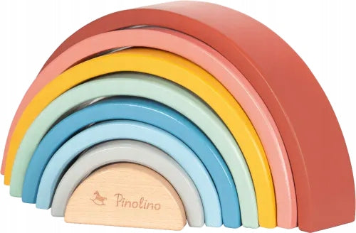 PINOLINO arcobaleno in legno Ruby MONTESSORI 12m+