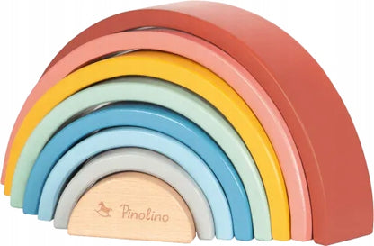 PINOLINO arcobaleno in legno Ruby MONTESSORI 12m+
