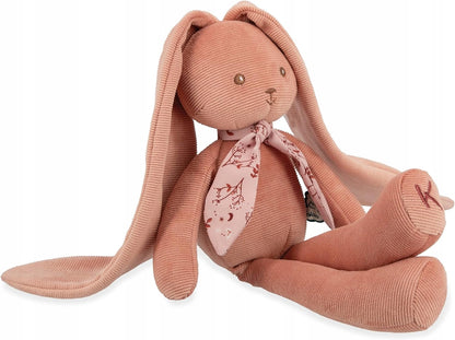 KALOO peluche de terciopelo acanalado 35 cm CONEJO PANTIN + caja