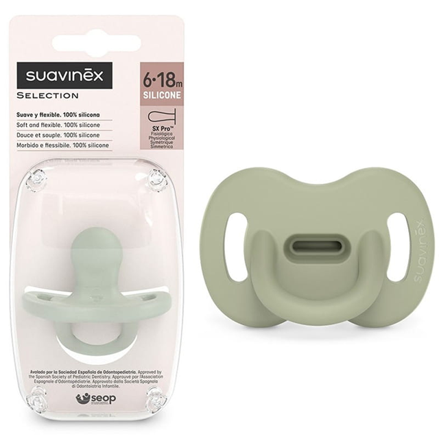 SUAVINEX fopspeen SELECTION SX PRO siliconen 6-18m
