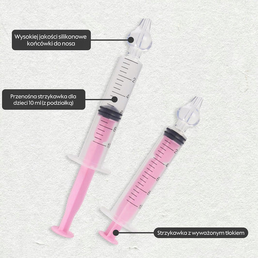 BABY AGE neusirrigator spuiten 2 stuks 10 ml